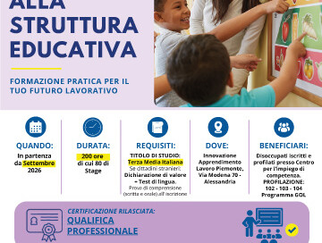 Assistente alla struttura educativa